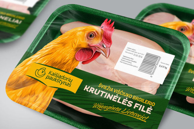 鸡肉包装设计